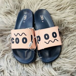 Zara girls pool slides | NWT |